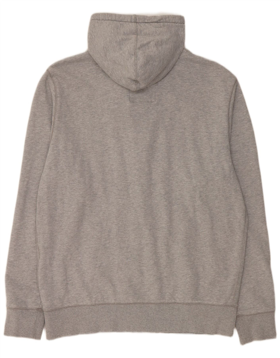 Maglione con cappuccio e zip grafica da uomo MUSTO 2XL cotone grigio