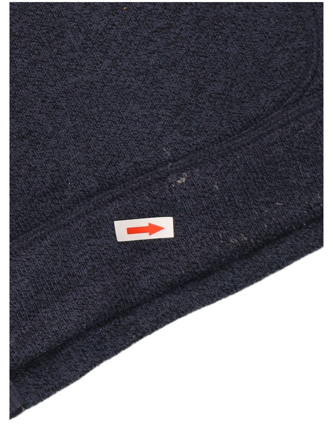 WEIRD FISH Giacca da tuta da uomo piccola in poliestere blu navy