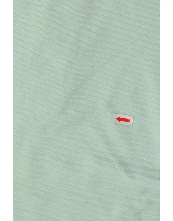 Polo da uomo LACOSTE taglia 6 XL in cotone turchese