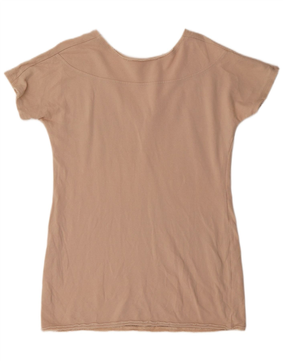 Blusa Donna Elisabetta Franchi Top IT 42 Cotone Beige Medio