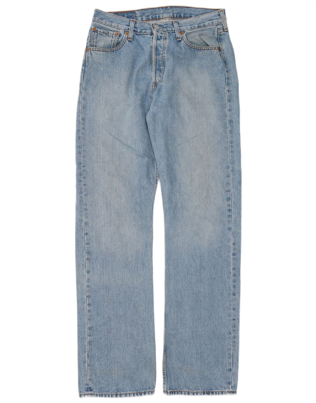 Jeans dritti da uomo Levi's 501 W30 L34 cotone blu