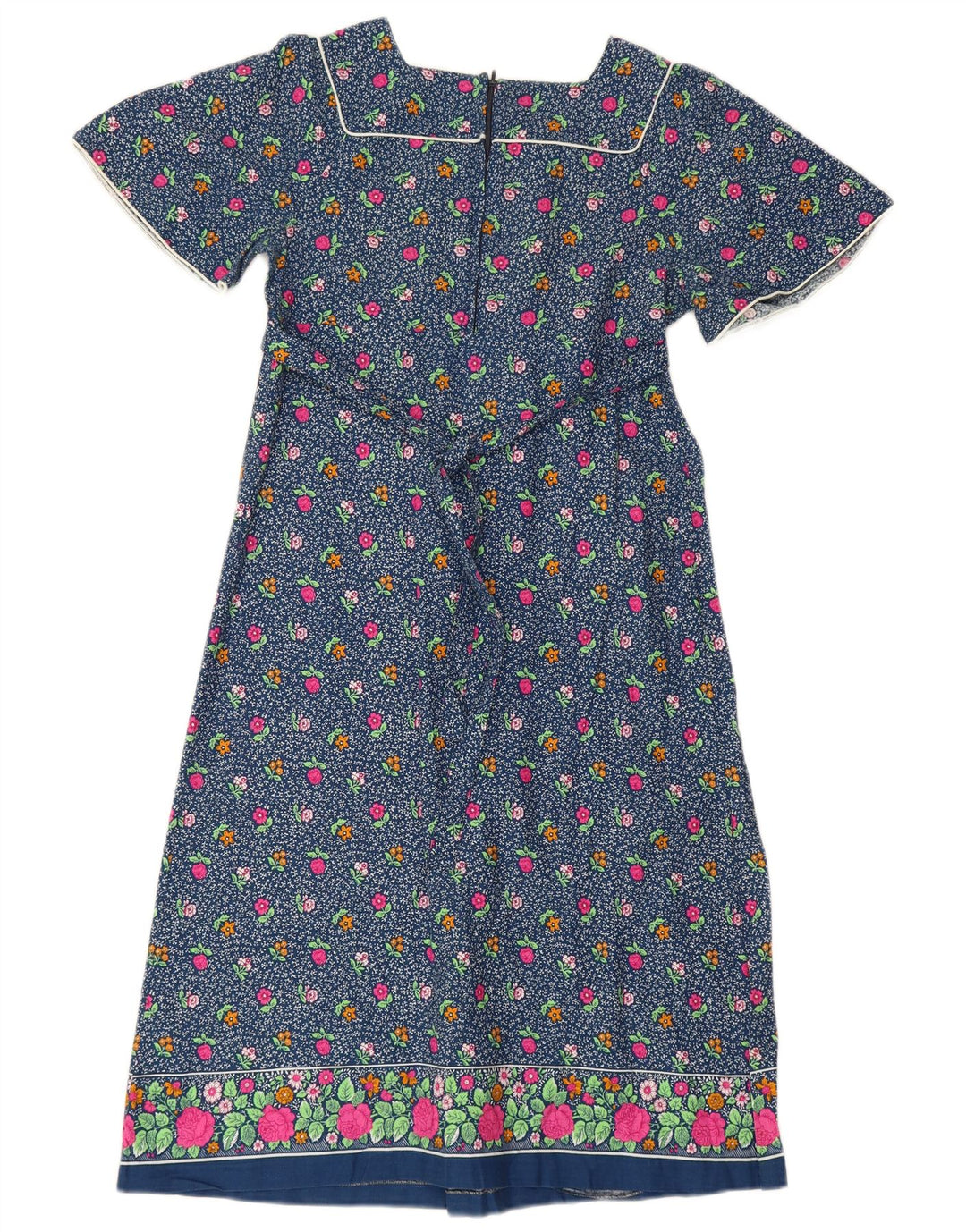 Abito lungo da donna Nuova Moda IT 44 Blu medio floreale