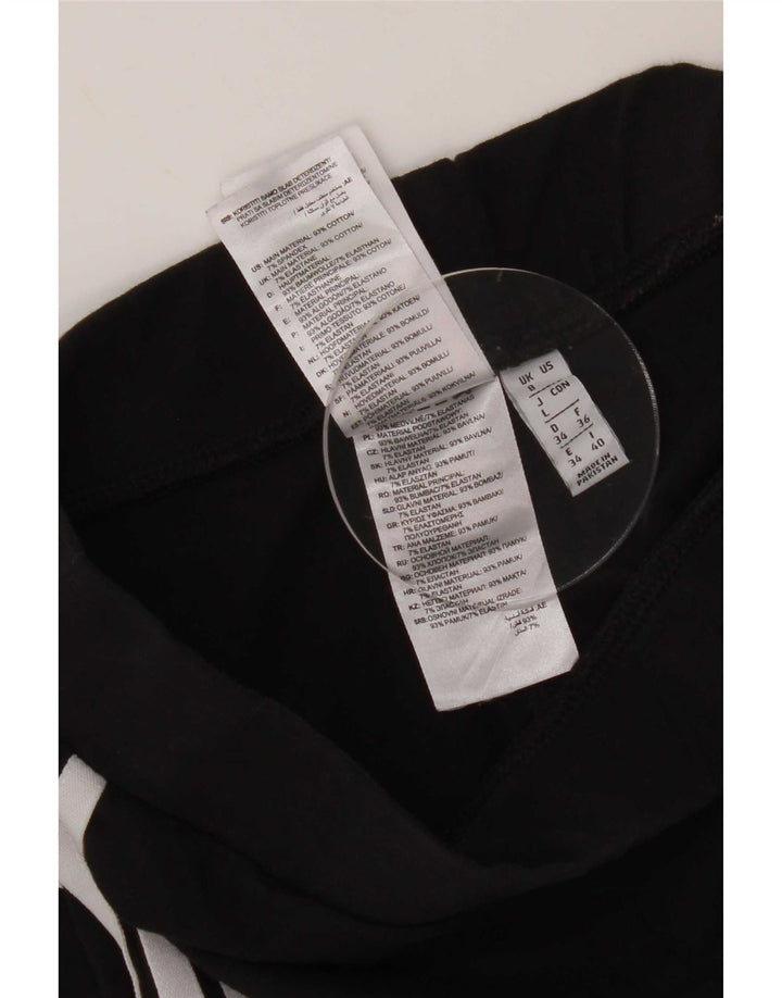 Leggings Adidas da donna UK 8 piccolo cotone nero