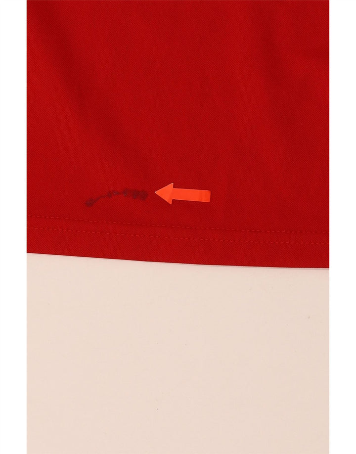 T-shirt ADIDAS da donna Climalite UK 20/22 XL poliestere rosso