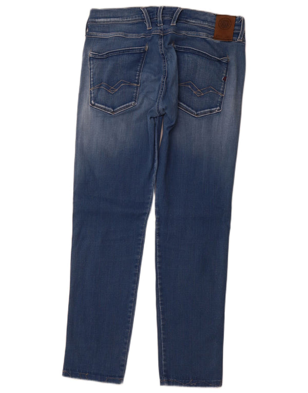 Replay Jeans slim da uomo Anbass W33 L29 Blu