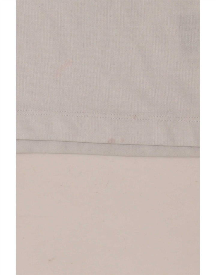 Polo Nike Dri Fit da uomo piccola in poliestere grigio