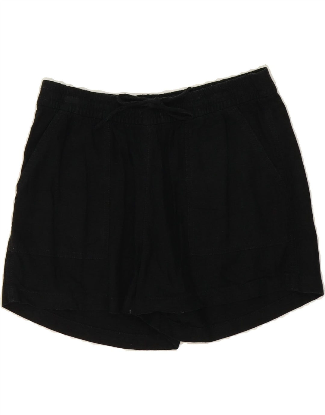 J. CREW Womens Casual Shorts XS W28 Black Linen Vintage J. Crew and Second-Hand J. Crew from Messina Hembry 