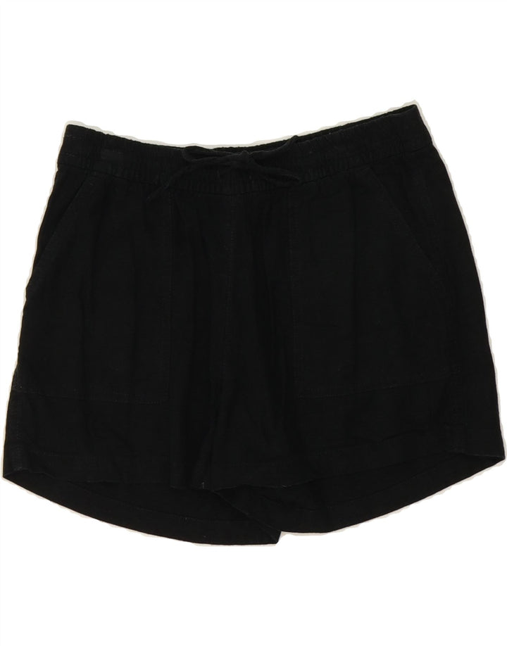 J. CREW Womens Casual Shorts XS W28 Black Linen Vintage J. Crew and Second-Hand J. Crew from Messina Hembry 
