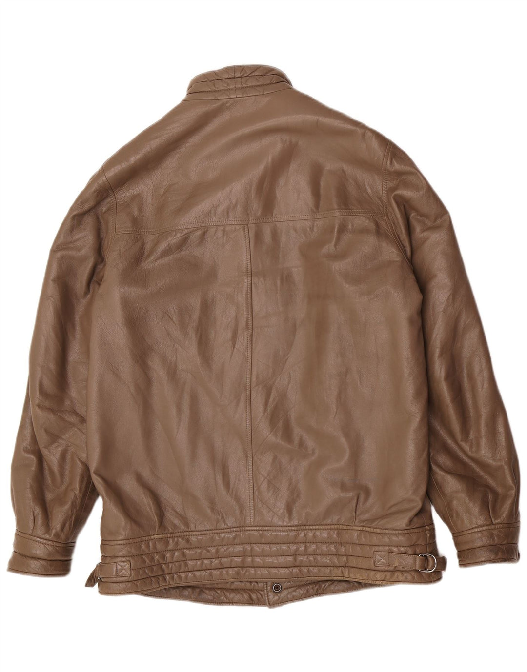 Giacca in pelle bomber da uomo Camox UK 38 Marrone medio