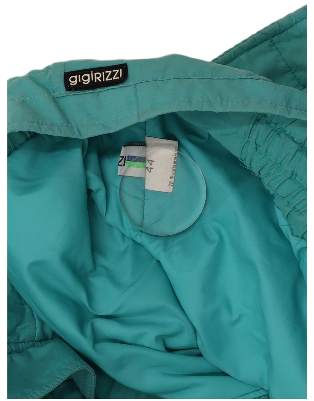Giubbotto Bomber Donna Gigi Rizzi IT 44 Medio Turchese Cotone