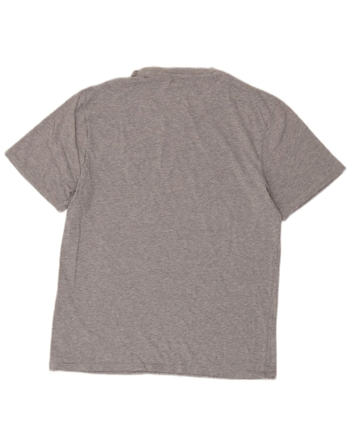 T-shirt grafica da uomo LEVI'S Top in cotone screziato grigio medio