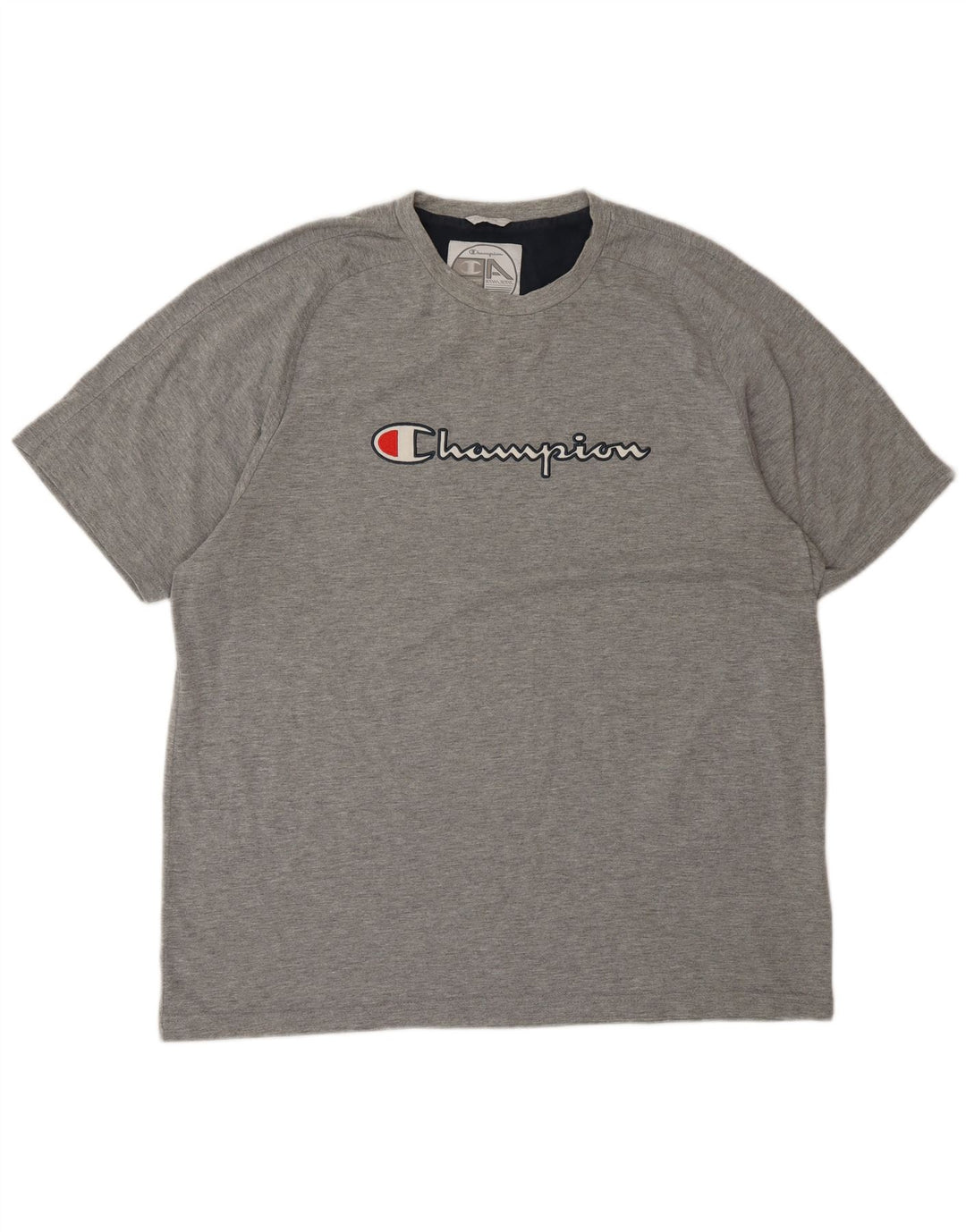 T-shirt grafica da uomo Champion Top 2XL cotone grigio