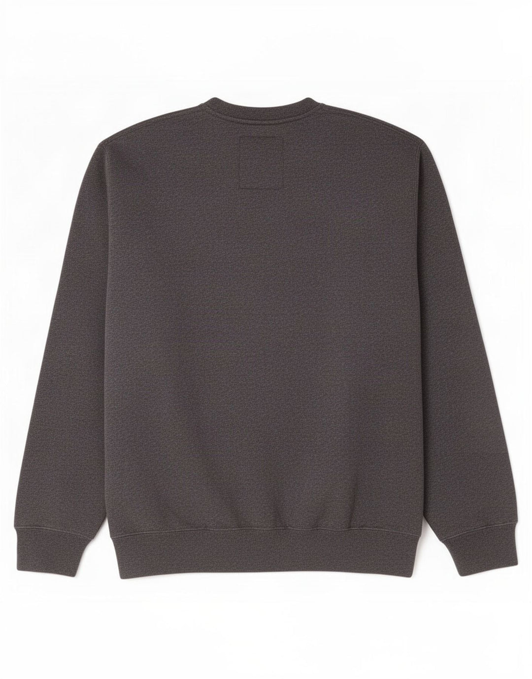 Felpa grafica da uomo Champion, maglione grande, cotone grigio