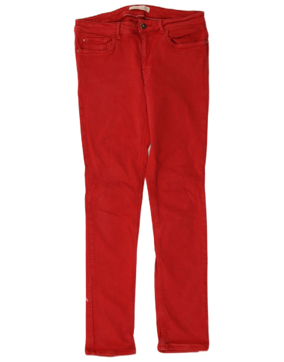Jeans skinny da donna Zara EU 40 medi W30 L30 rossi