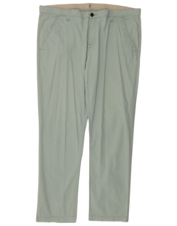 Pantaloni chino dritti da uomo Timberland W42 L33 verdi