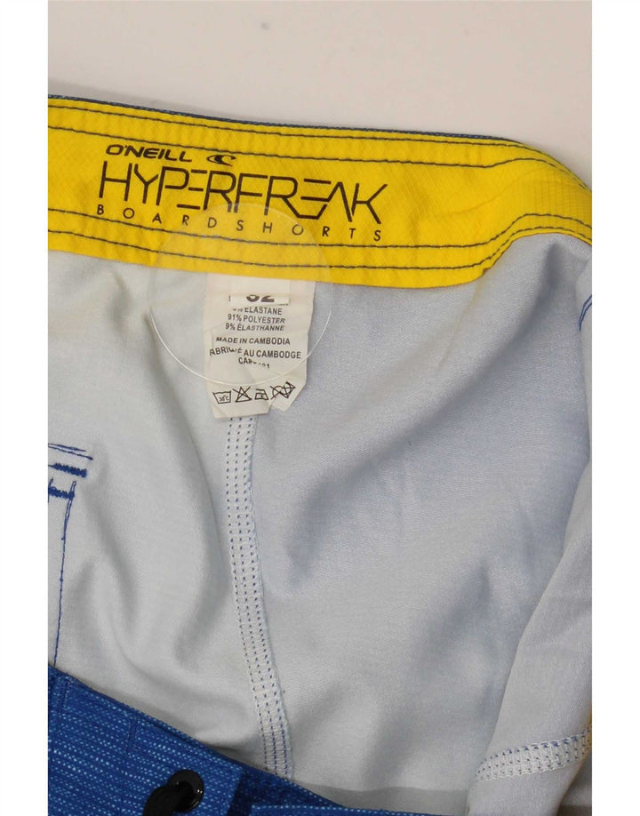 Pantaloncini da bagno da uomo O'Neill in poliestere color block blu medio