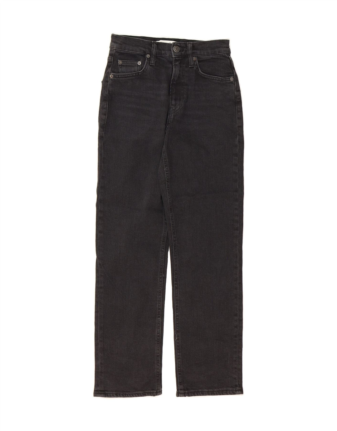 ZARA Womens Straight Jeans EU 38 Small W24 L28 Black Vintage Zara and Second-Hand Zara from Messina Hembry 