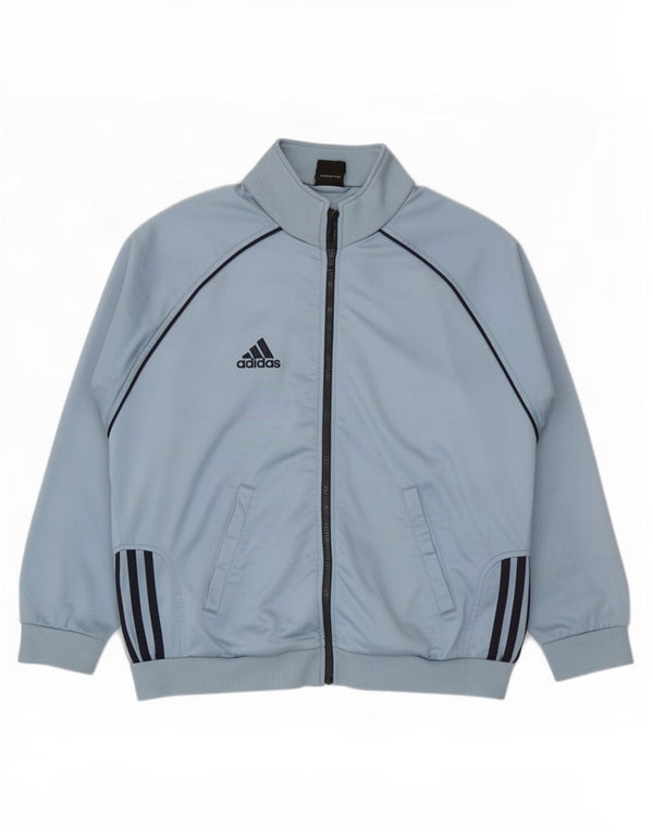 Giacca da tuta da uomo dalla vestibilità ampia Adidas UK 34/36 piccola blu
