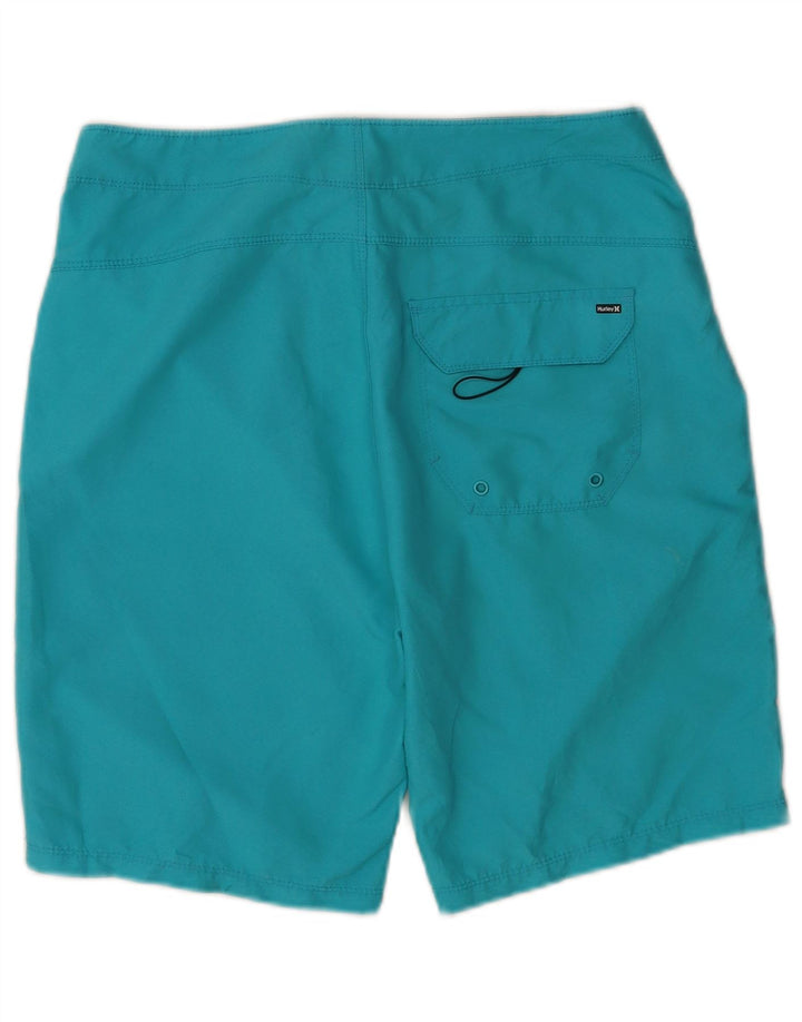 Pantaloncini da bagno da uomo Hurley in poliestere blu medio