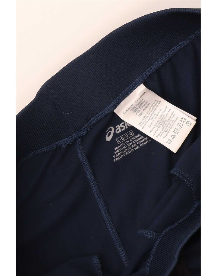 Pantaloni da tuta da uomo Asics Joggers Large Blu Navy Poliestere