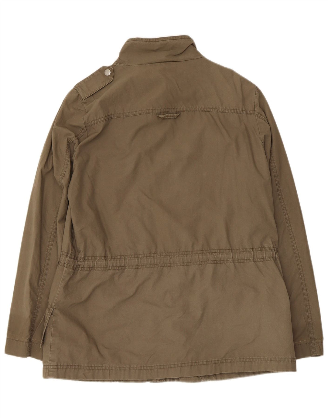 Giacca militare da donna Zara UK 14 cotone kaki medio