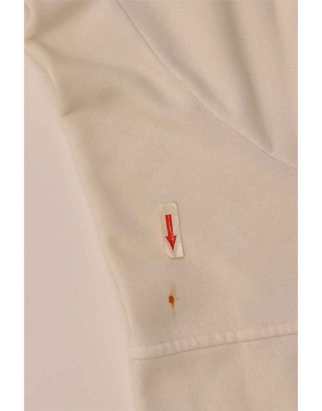 Giacca da tuta da donna Nike UK 10/12 cotone bianco medio