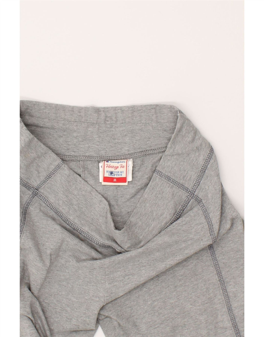 CHAMPION Womens Bermuda Shorts UK 12 Medium Grey Cotton Vintage Champion and Second-Hand Champion from Messina Hembry 