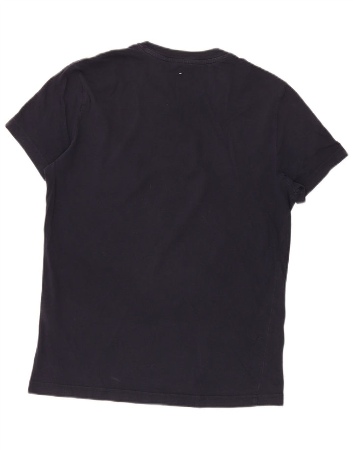 T-shirt grafica da donna Champion Top UK 14 medio blu navy
