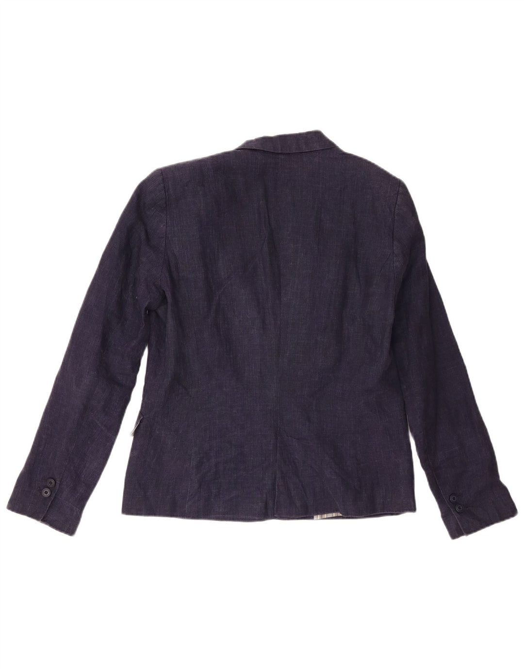 Giacca blazer a 1 bottone da donna Zara UK 16 grande blu navy
