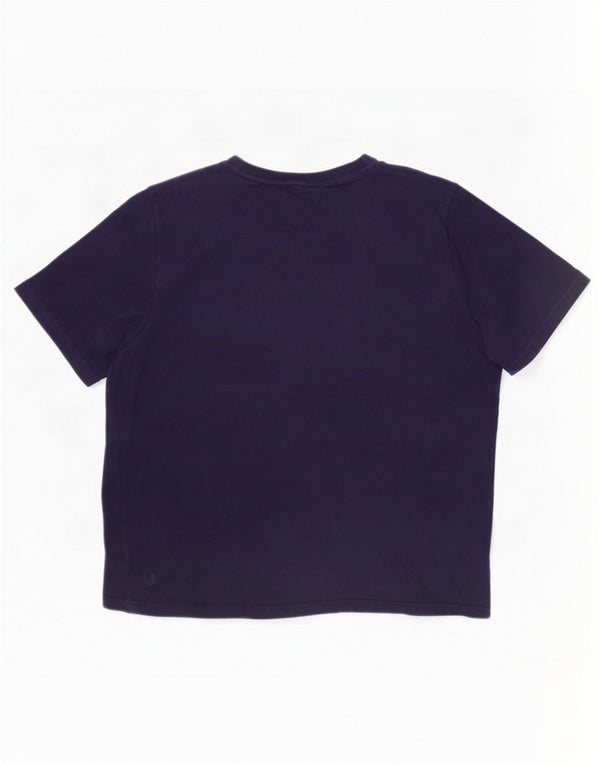 Puma T-shirt grafica regolare da uomo Top 2XL Blu navy in cotone sportivo