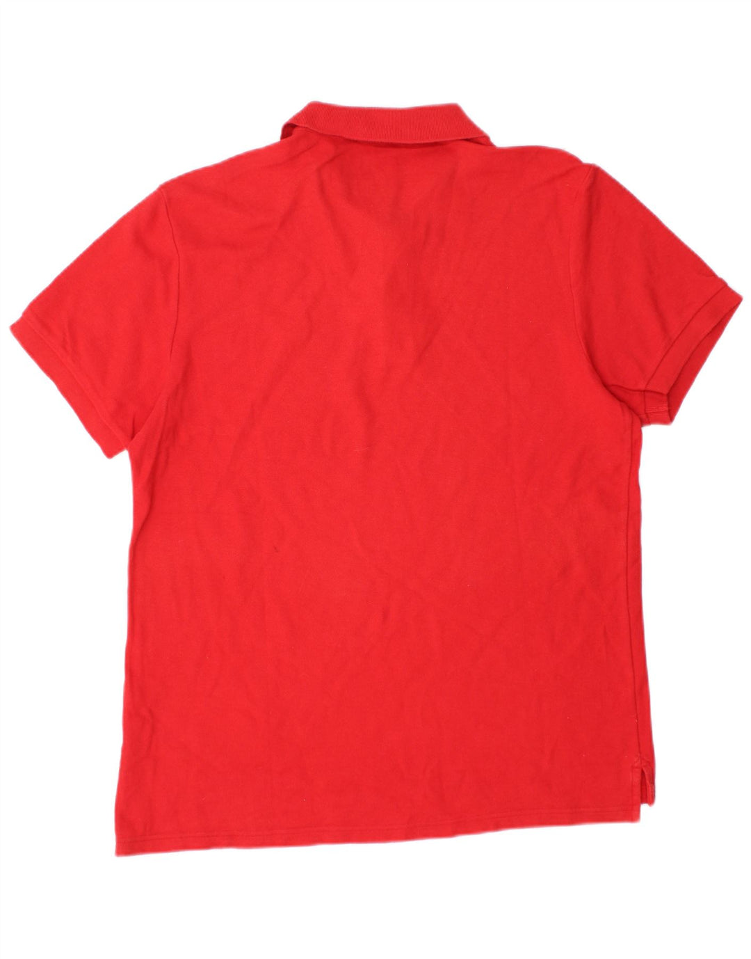 Polo NIKE da uomo in cotone rosso medio