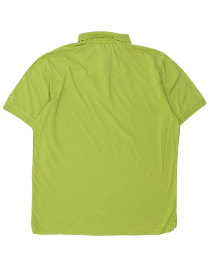 Polo grafica da uomo Camel Active XL in cotone verde