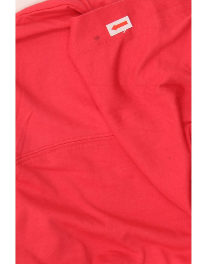 PUMA Womens Oversized Hooded Top Long Sleeve UK 14 Large Red Vintage Puma and Second-Hand Puma from Messina Hembry 