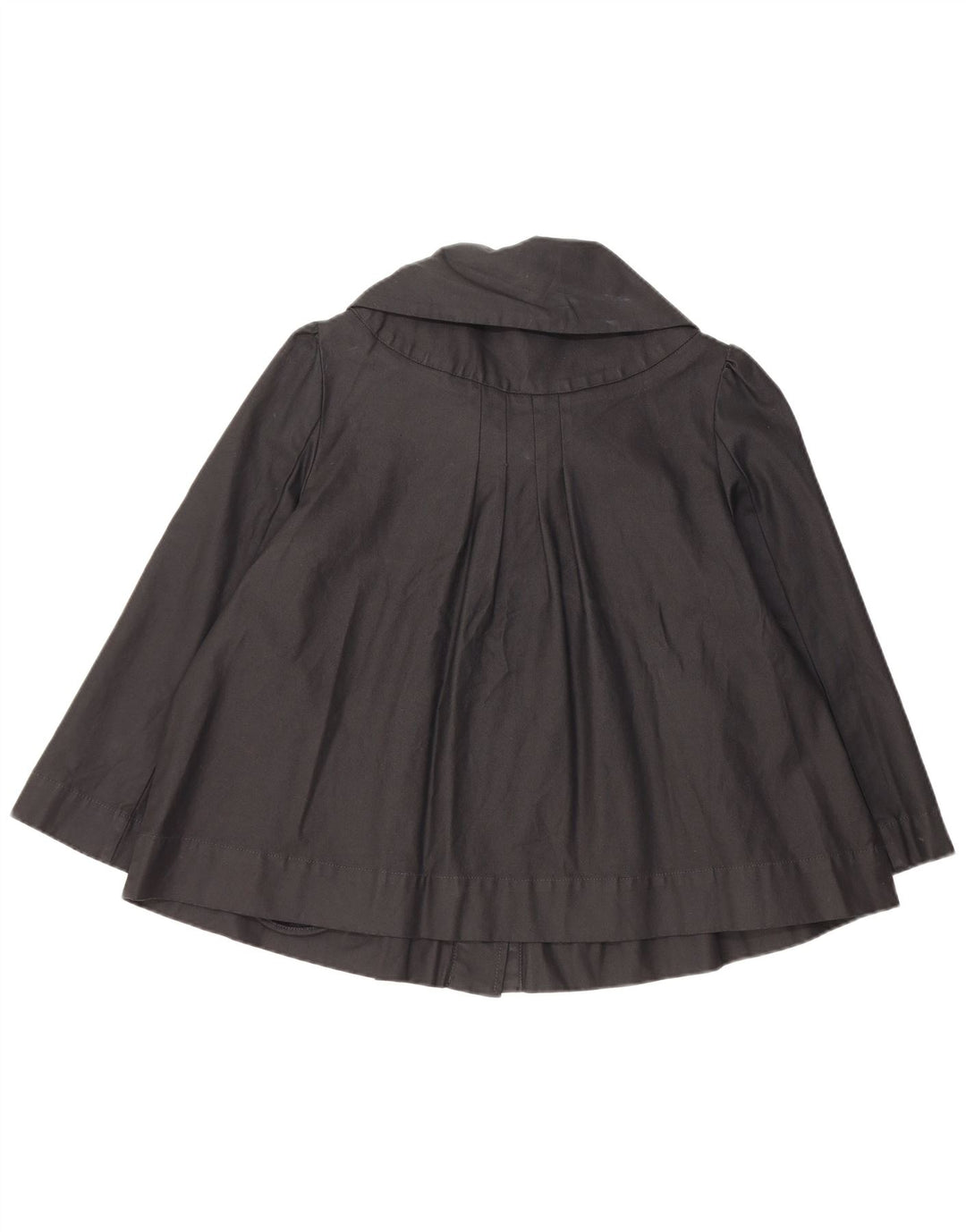 Topshop Bomber da donna con maniche a 3/4 UK 14 grande cotone nero