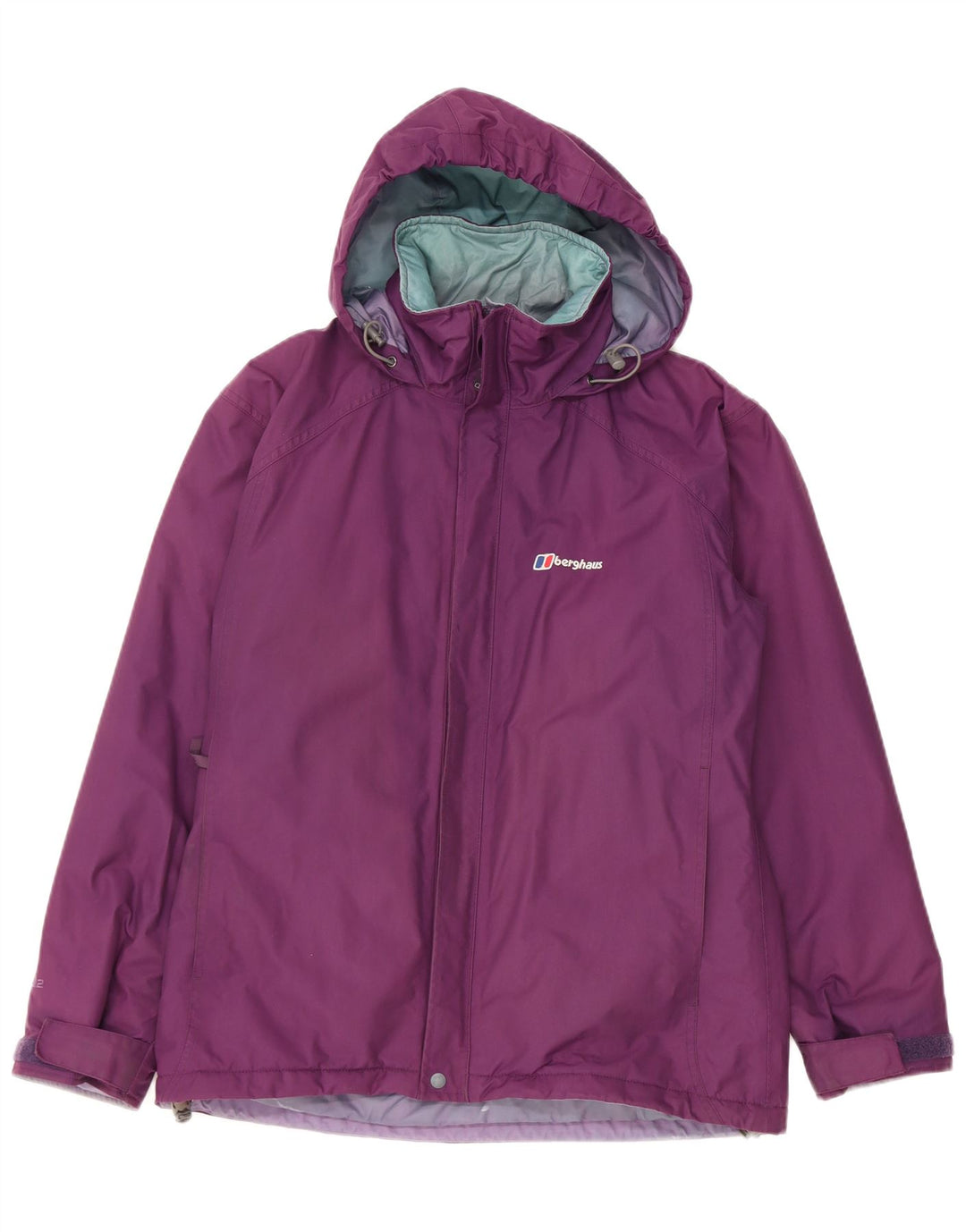 Giacca a vento con cappuccio da donna Berghaus UK 12 nylon viola medio