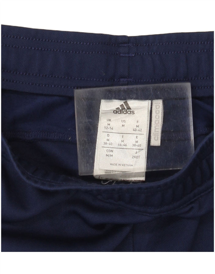 Pantaloni da tuta ADIDAS Climacool da donna UK 12/14 Medio Blu navy