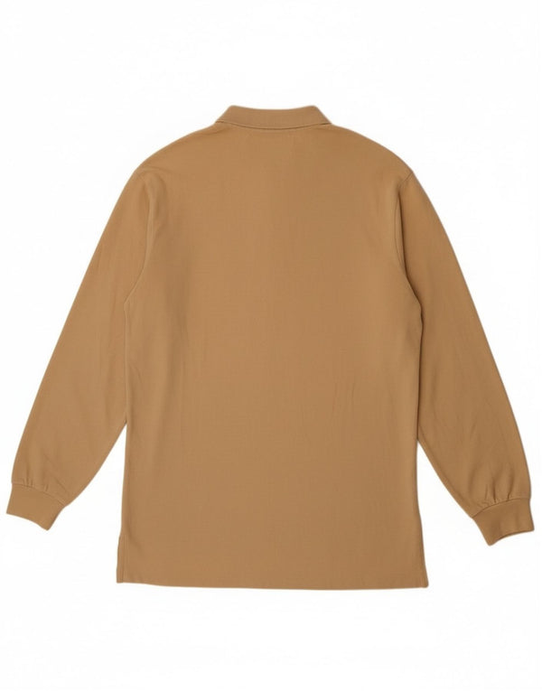 Polo Ralph Lauren Polo da uomo a maniche lunghe grande in cotone giallo