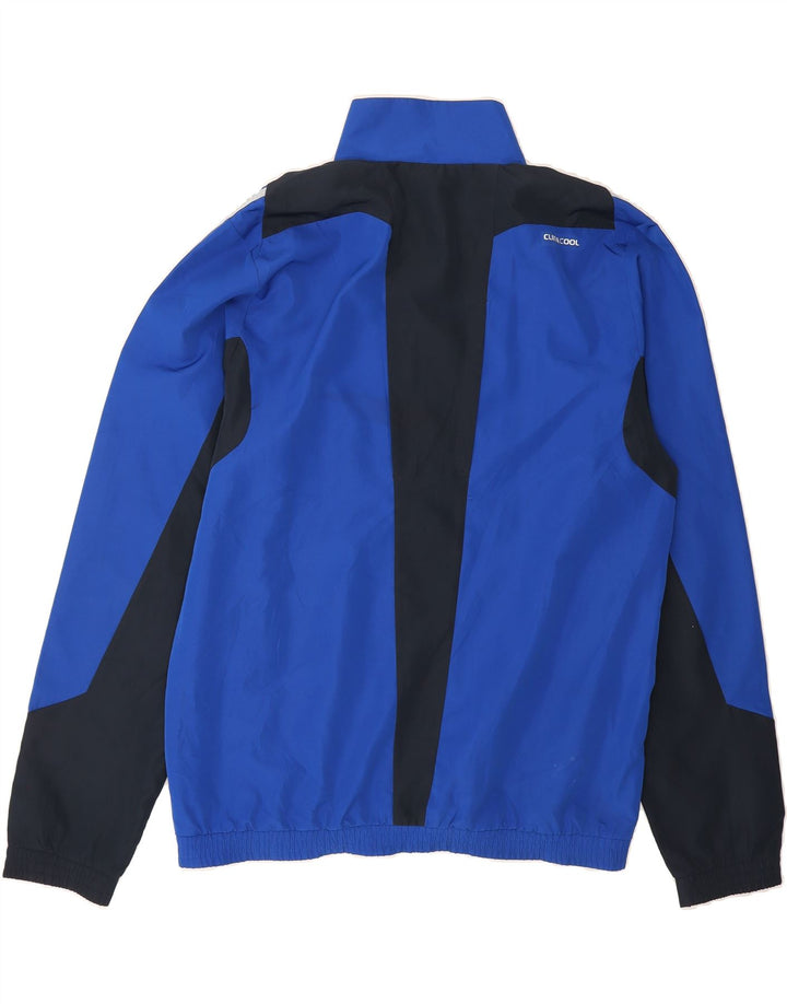 ADIDAS Mens Climacool Tracksuit Top Jacket Small Blue Colourblock Vintage Adidas and Second-Hand Adidas from Messina Hembry 