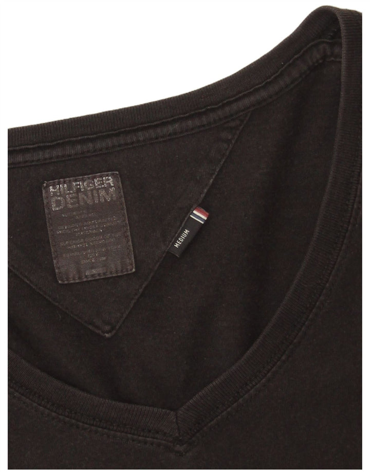 Maglietta da donna Tommy Hilfiger Top UK 14 media nera