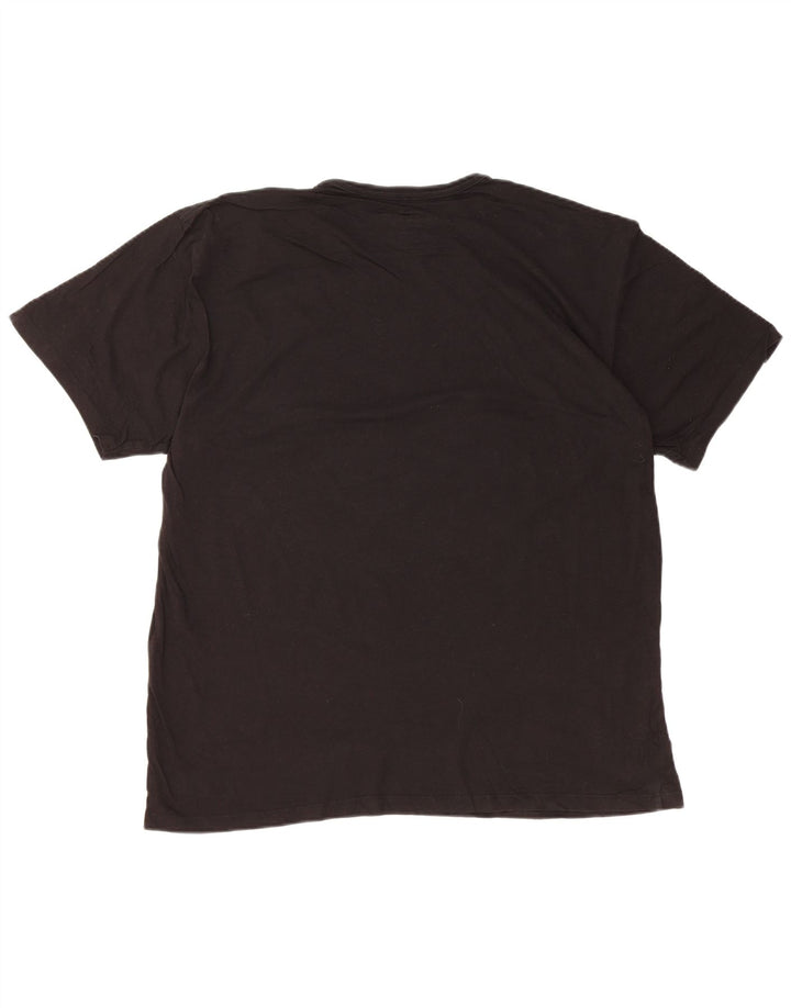 CALVIN KLEIN T-shirt da uomo Top XL in cotone nero
