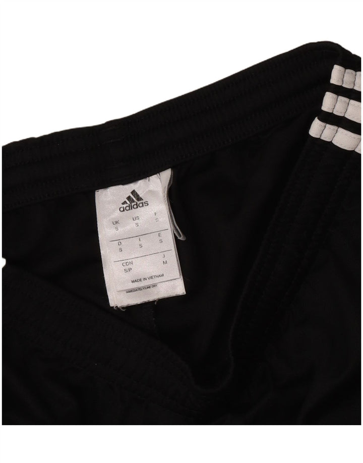 Pantaloncini sportivi Adidas Climalite da uomo piccoli in poliestere nero
