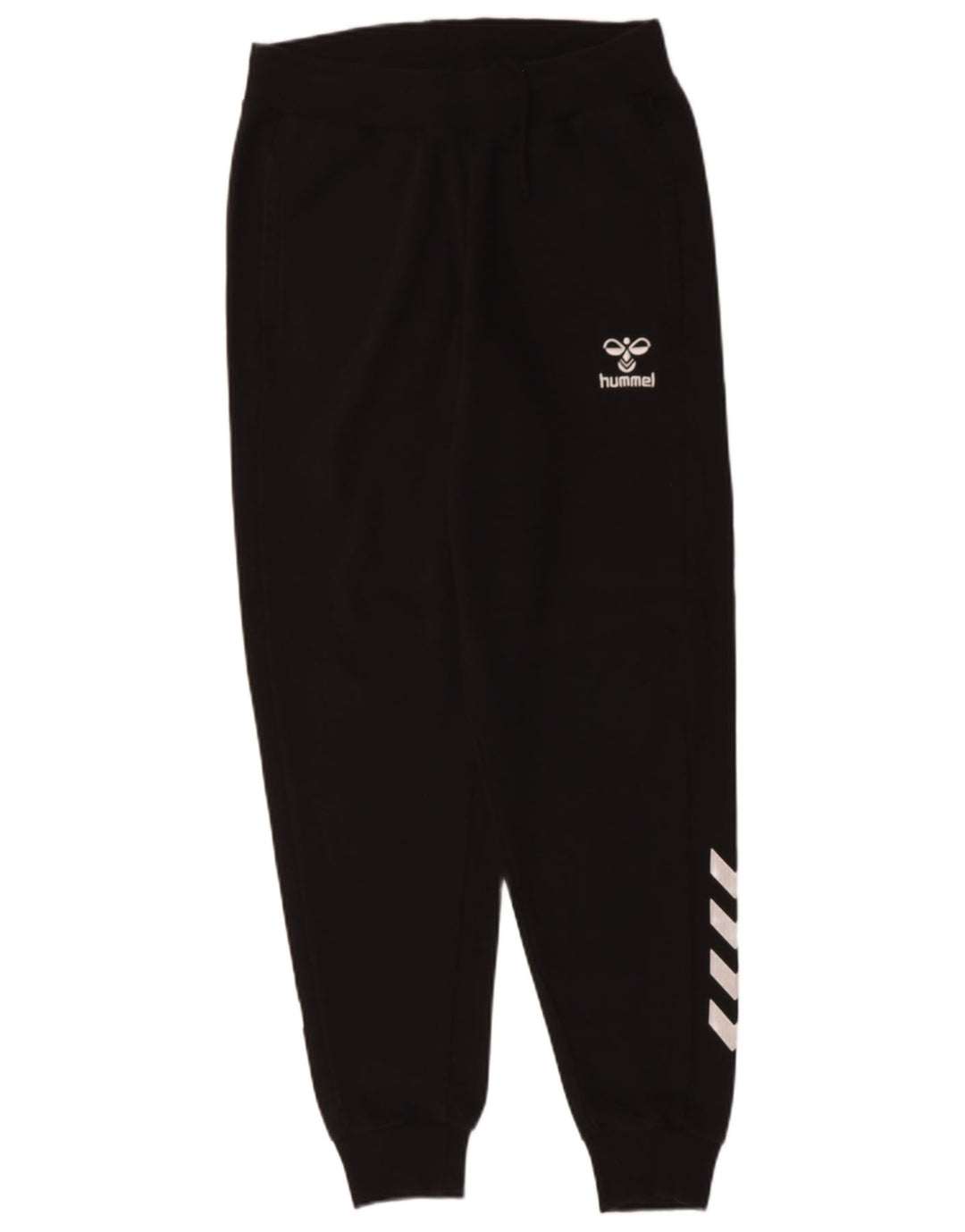 HUMMEL Mens Tracksuit Trousers Joggers Small  Black Cotton