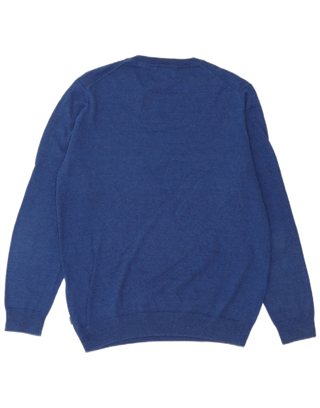 Maglione maglione girocollo da uomo SUPERDRY grande cotone blu