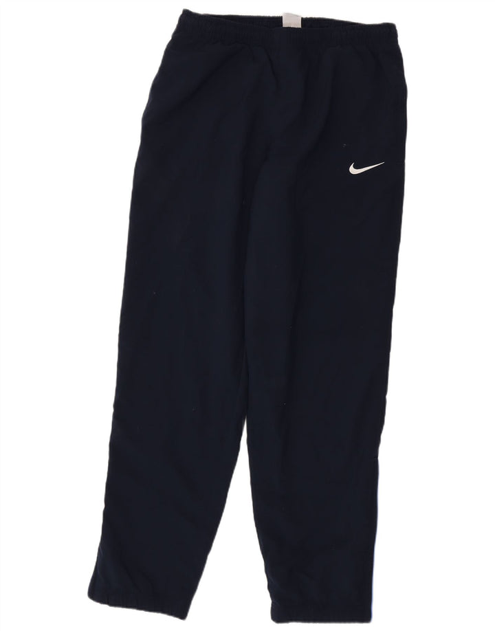 Pantaloni da tuta da uomo NIKE UK 38/40 Poliestere blu navy medio