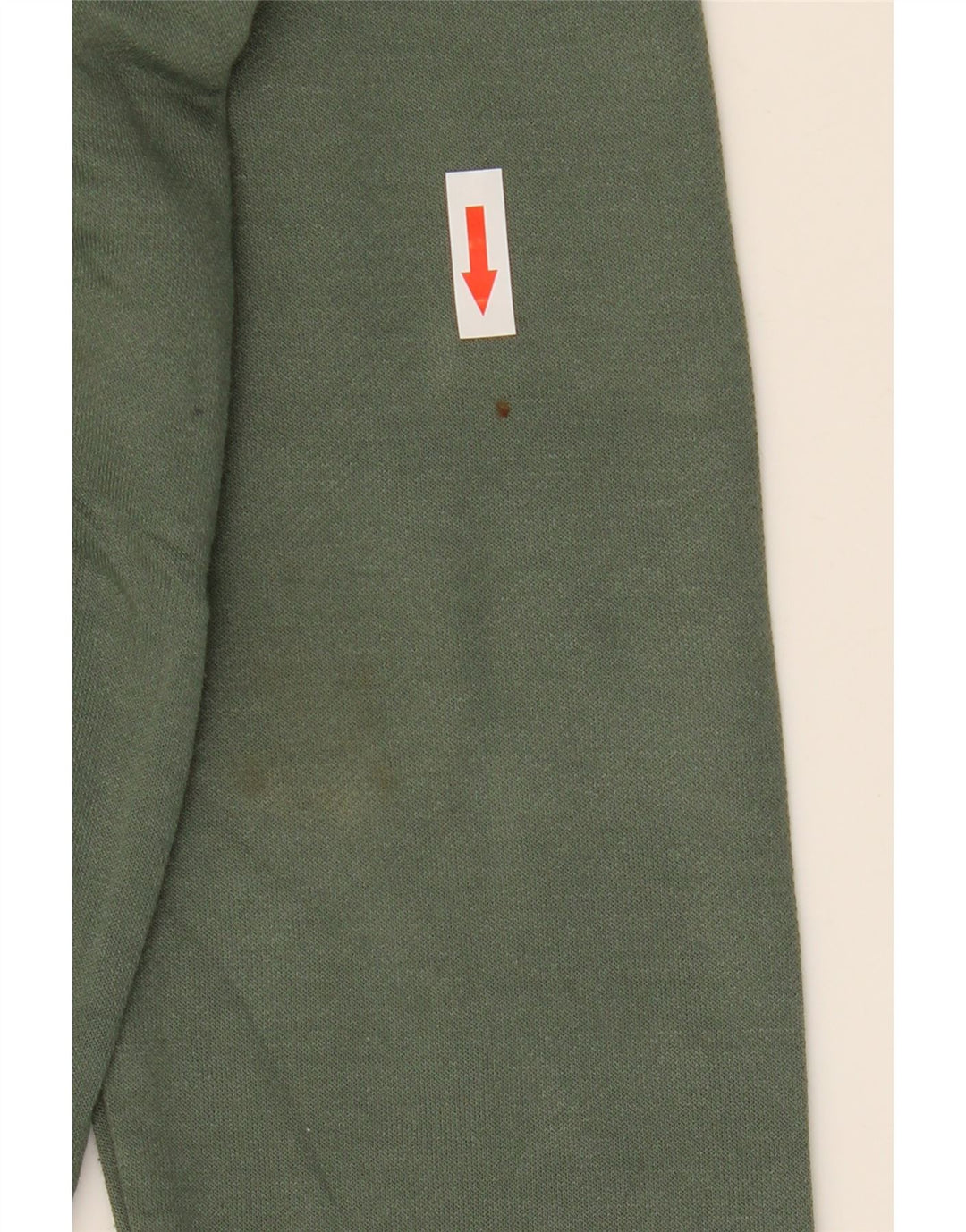 NIKE Felpa con cappuccio e zip Dri Fit da uomo piccola in poliestere verde