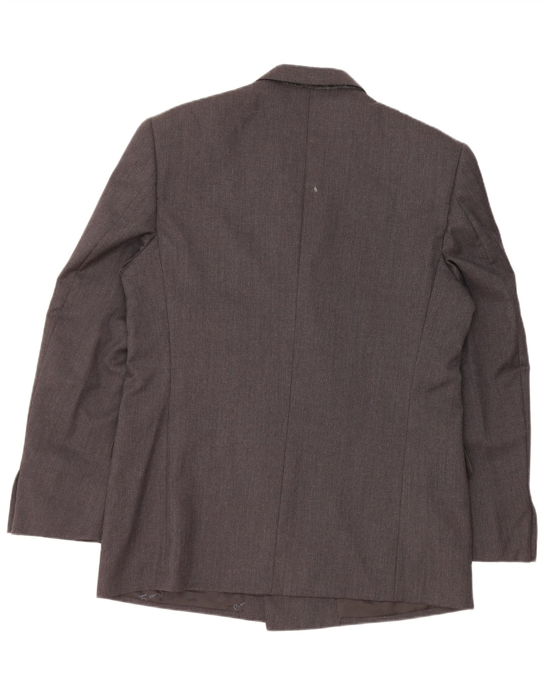 PIERRE CARDIN Giacca blazer doppiopetto da uomo EU 50 Large Grey Wool