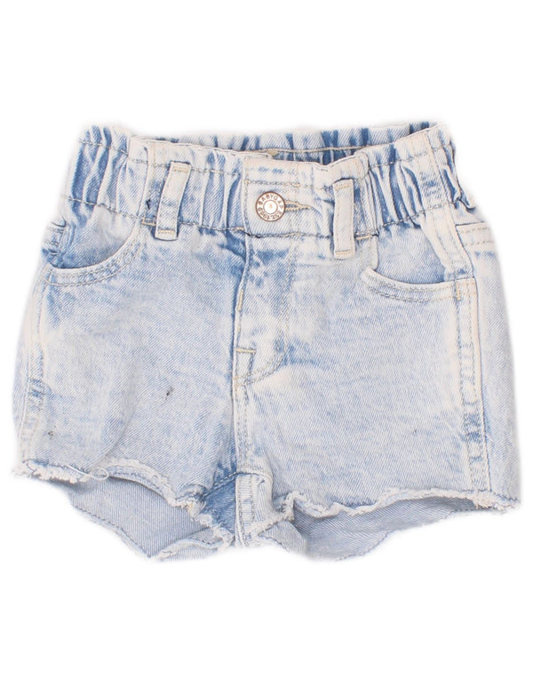 Gap Shorts in Denim per Neonata 6-9 Mesi W16 Blu Cotone