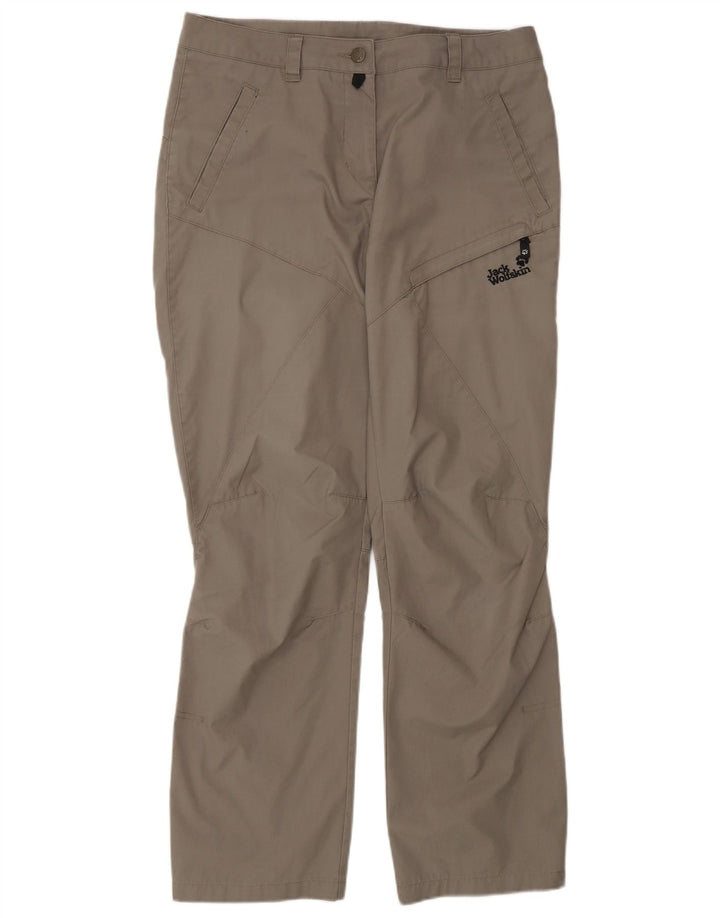Pantaloni cargo da donna JACK WOLFSKIN UK 12/14 Medio W30 L30 Grigio