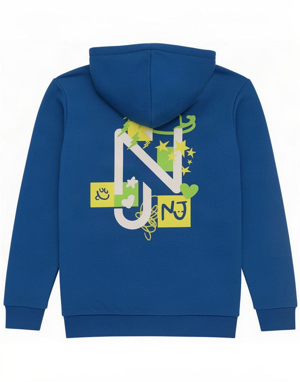 Puma Felpa con cappuccio da ragazzo 11-12 anni Blu Cotone