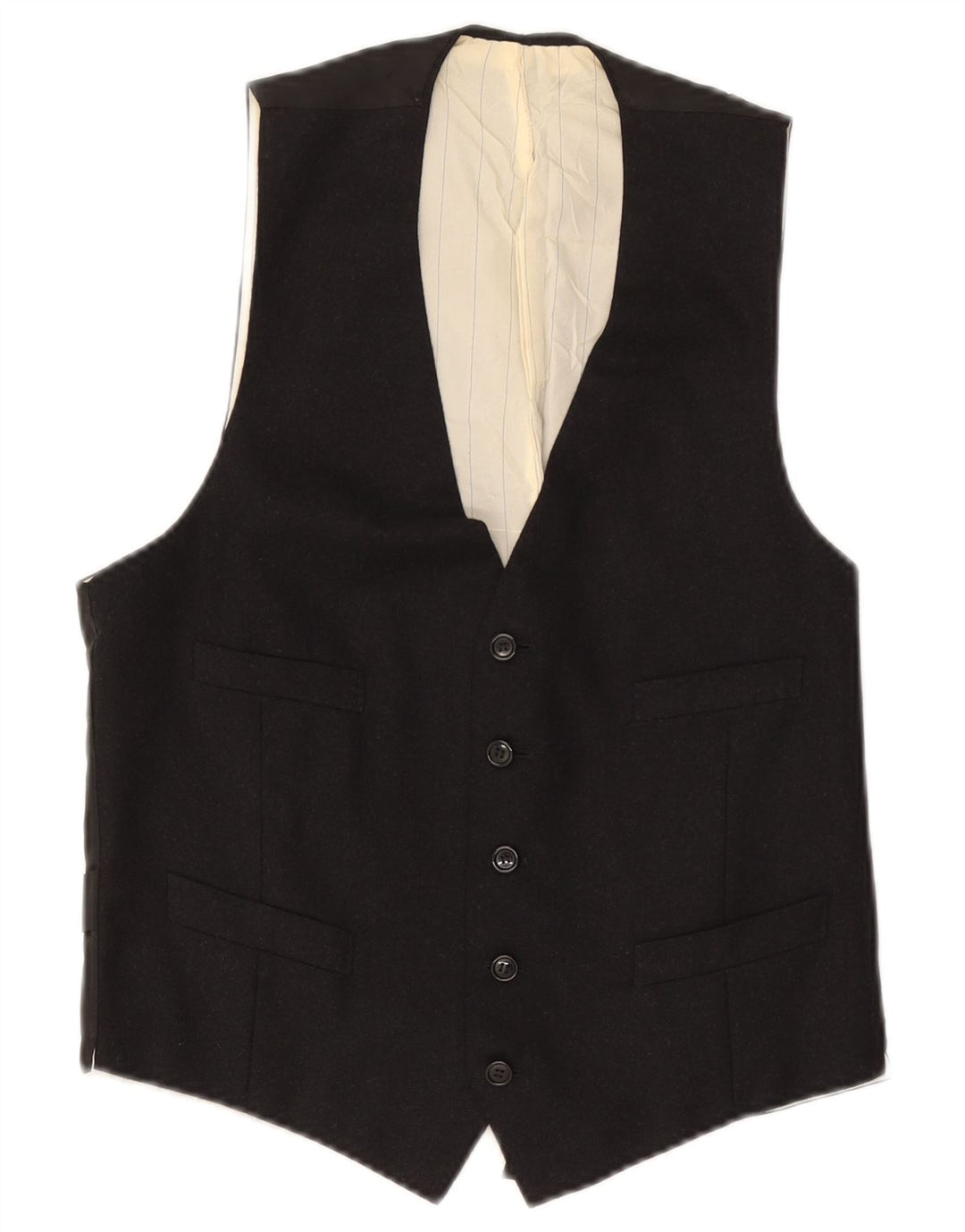 Gilet da uomo VINTAGE piccolo nero